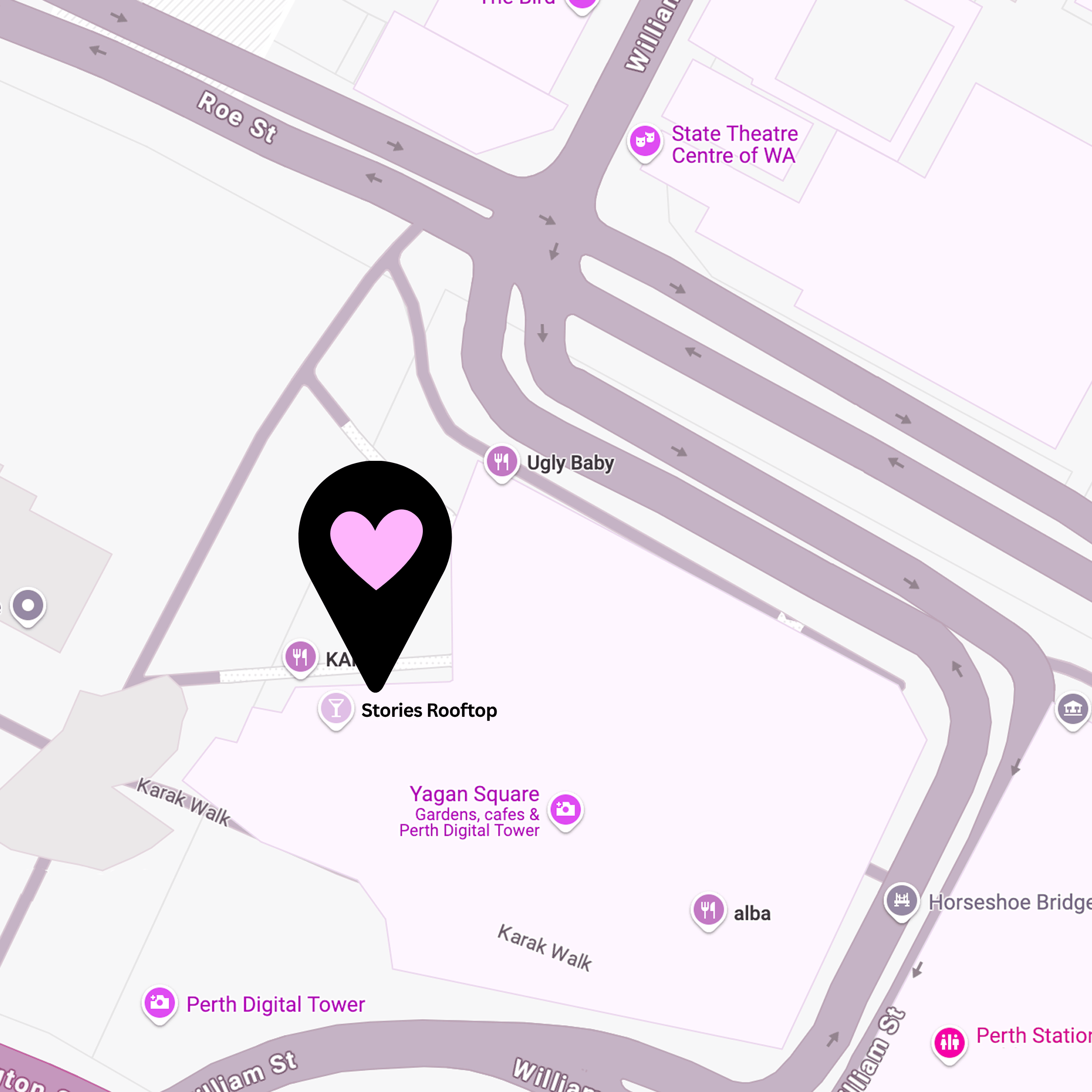 Map – Bottomless Decisions Stories Rooftop